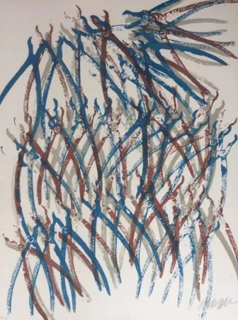 Lithograph Arman - JAWS