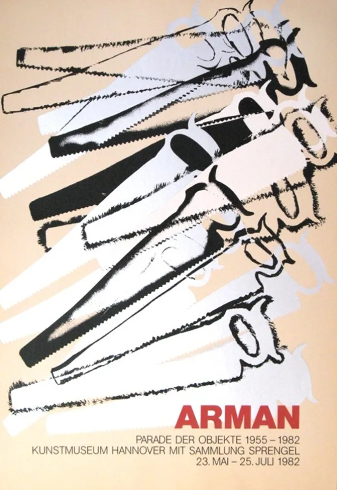 Screenprint Arman - '' Le Parade des Objets ''