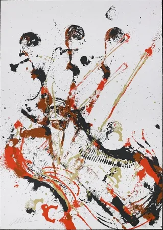 Screenprint Arman - Melody for Strings II