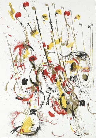 Screenprint Arman - Melody for Strings III