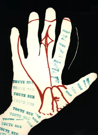 Screenprint Arman - Nu (collection Naked)