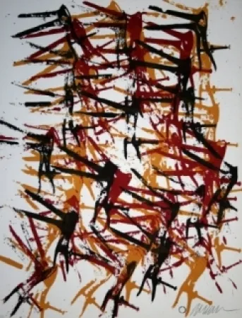 Lithograph Arman - Pinces