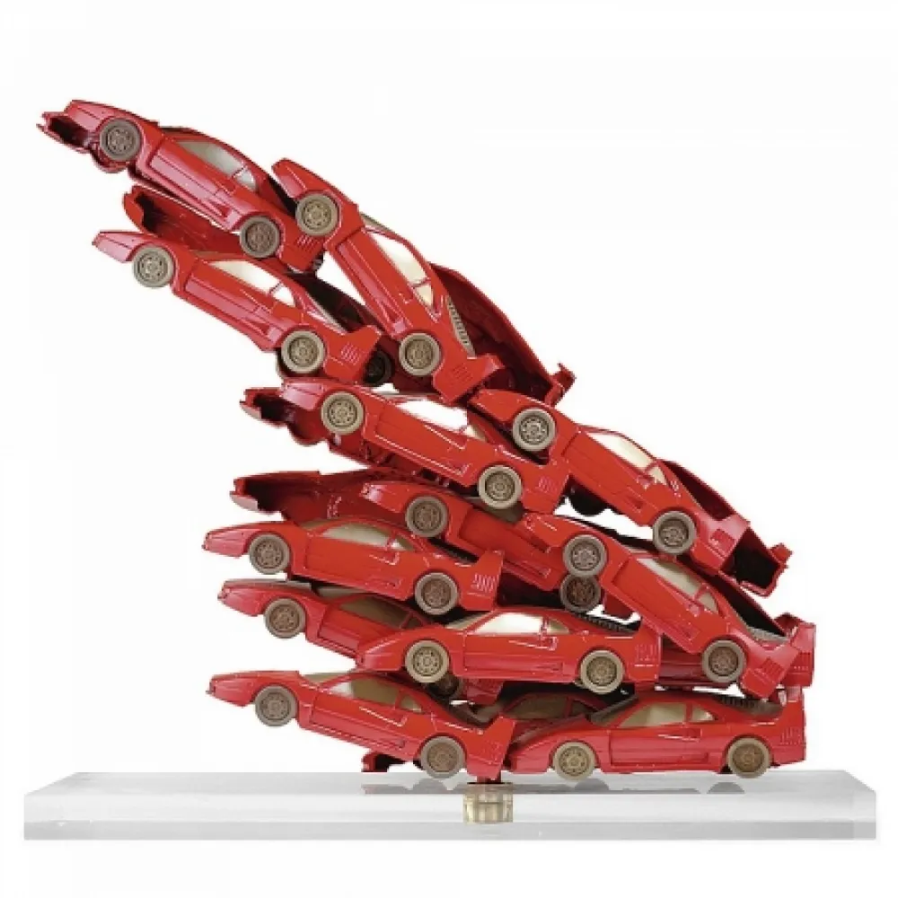 Lithograph Arman - RAMPANTE N. 1