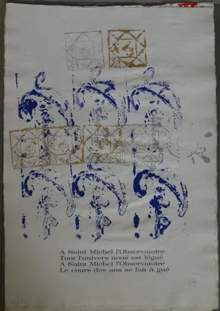 Illustrated Book Arman - Ritournelle pour Saint Michel l'Observatoire