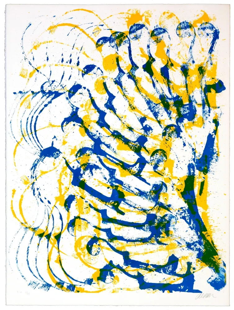Lithograph Arman - Sans titre