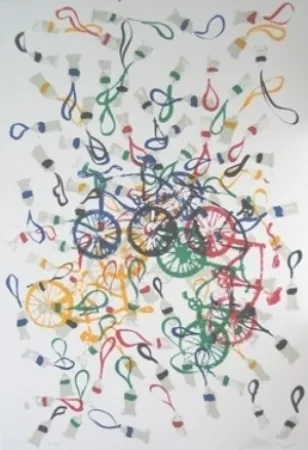 Lithograph Arman - Sans titre