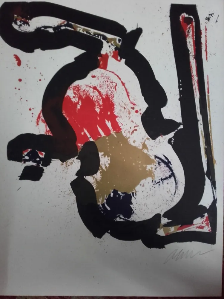 Lithograph Arman - Sans titre