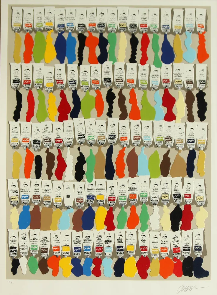 Screenprint Arman - SENZA TITOLO