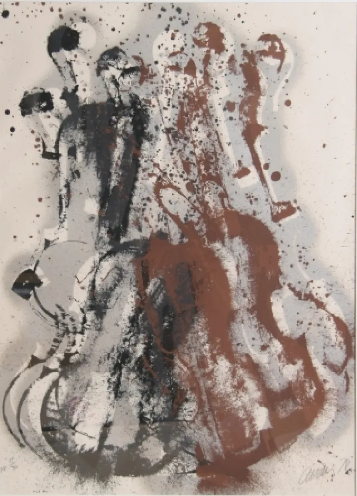 Screenprint Arman - Shapely