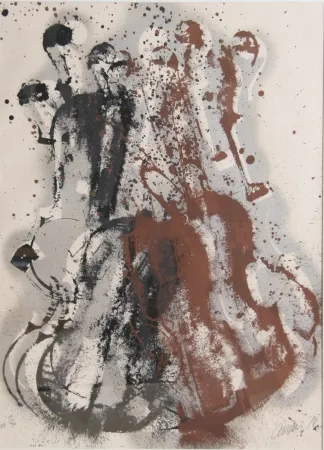 Screenprint Arman - Shapely