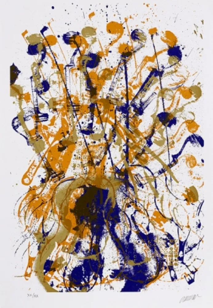 Screenprint Arman - Trio à cordes I