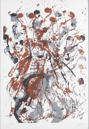 Screenprint Arman - Trio à cordes II