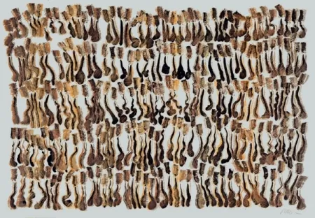 Screenprint Arman - Tubes de gouache