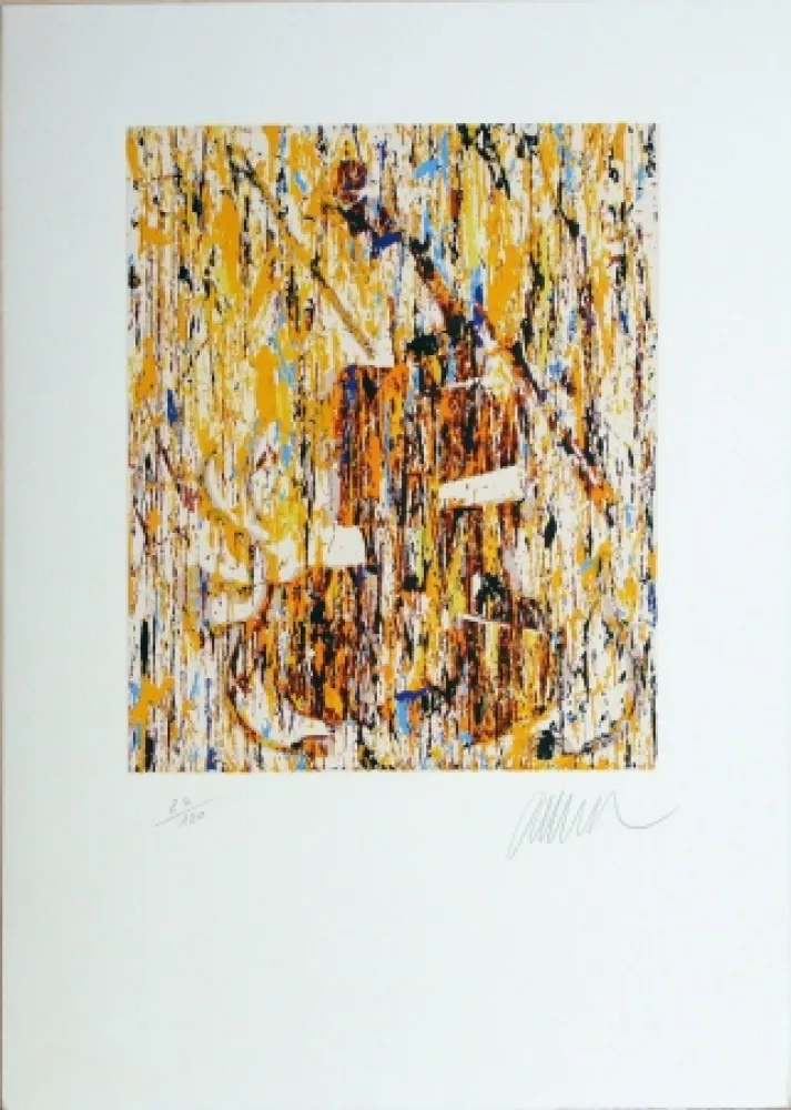 Screenprint Arman - VIOLINO