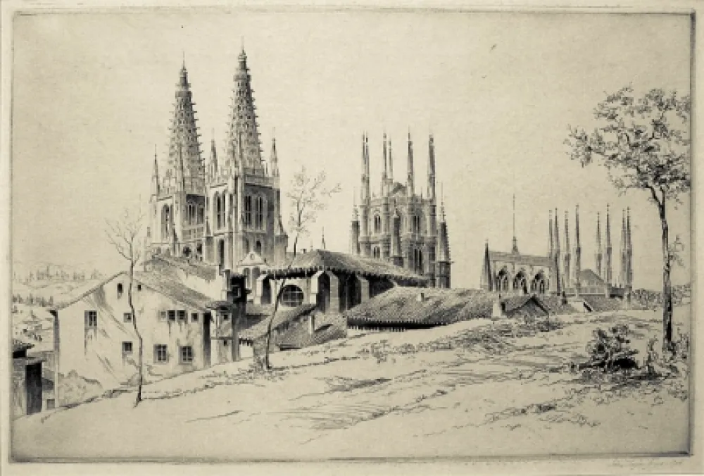 Etching Arms - Burgos (a.k.a. A Spanish Town Revisited)