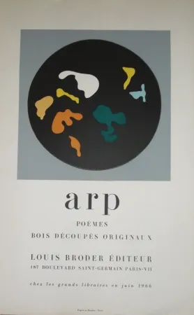 Woodcut Arp - Bois découpés originaux