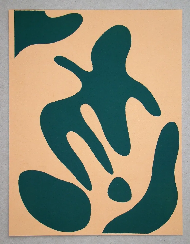 Woodcut Arp - Colombe 1938 / 59