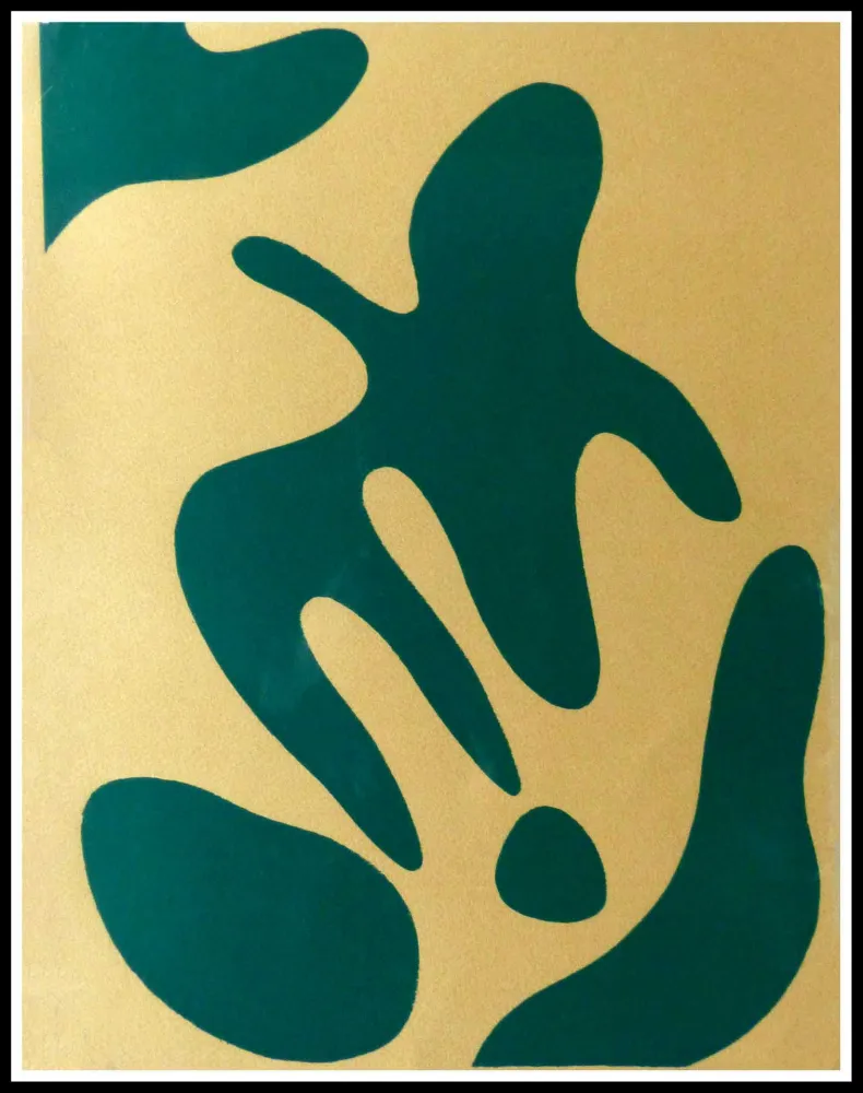 Woodcut Arp - COMPOSITION 