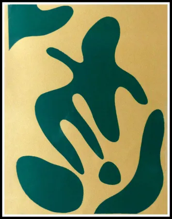 Woodcut Arp - COMPOSITION 