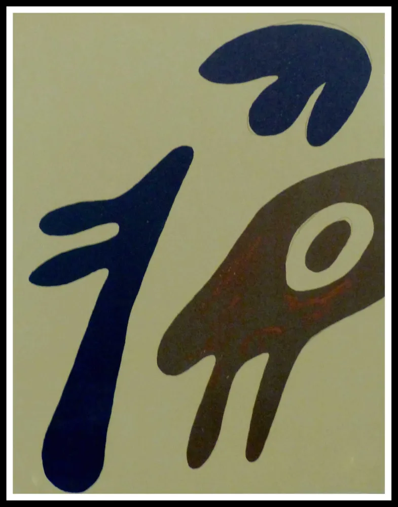 Lithograph Arp - COMPOSITION 