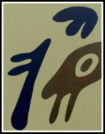 Lithograph Arp - COMPOSITION 