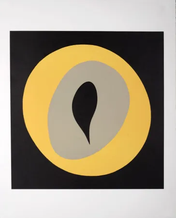 Woodcut Arp - Composition (B)