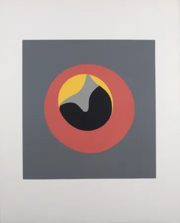 Woodcut Arp - Composition (D)