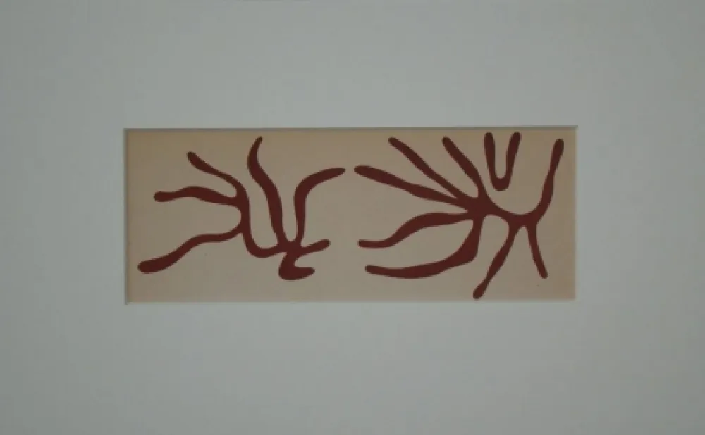 Lithograph Arp - Constellation