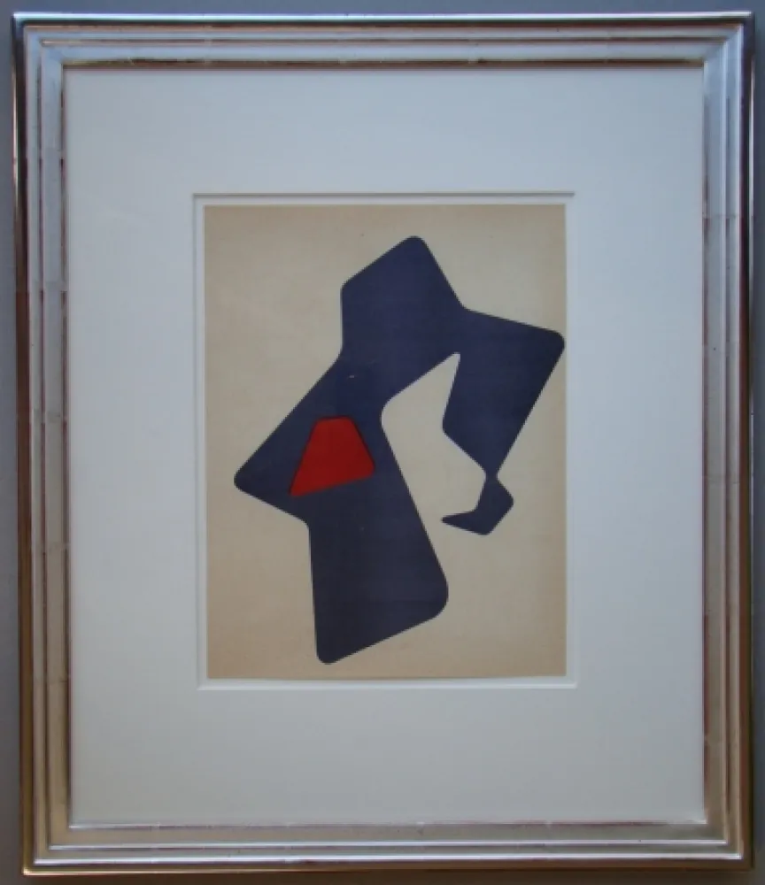 Lithograph Arp - Heaume