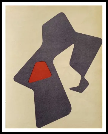 Lithograph Arp - LE HEAUME