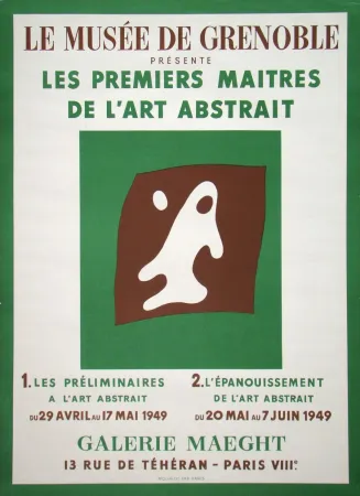 Poster Arp - Les premiers maîtres de l'art abstrait