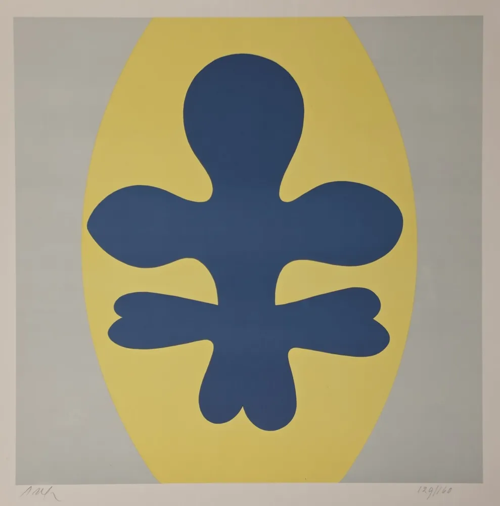 Lithograph Arp - Pflanzenbild