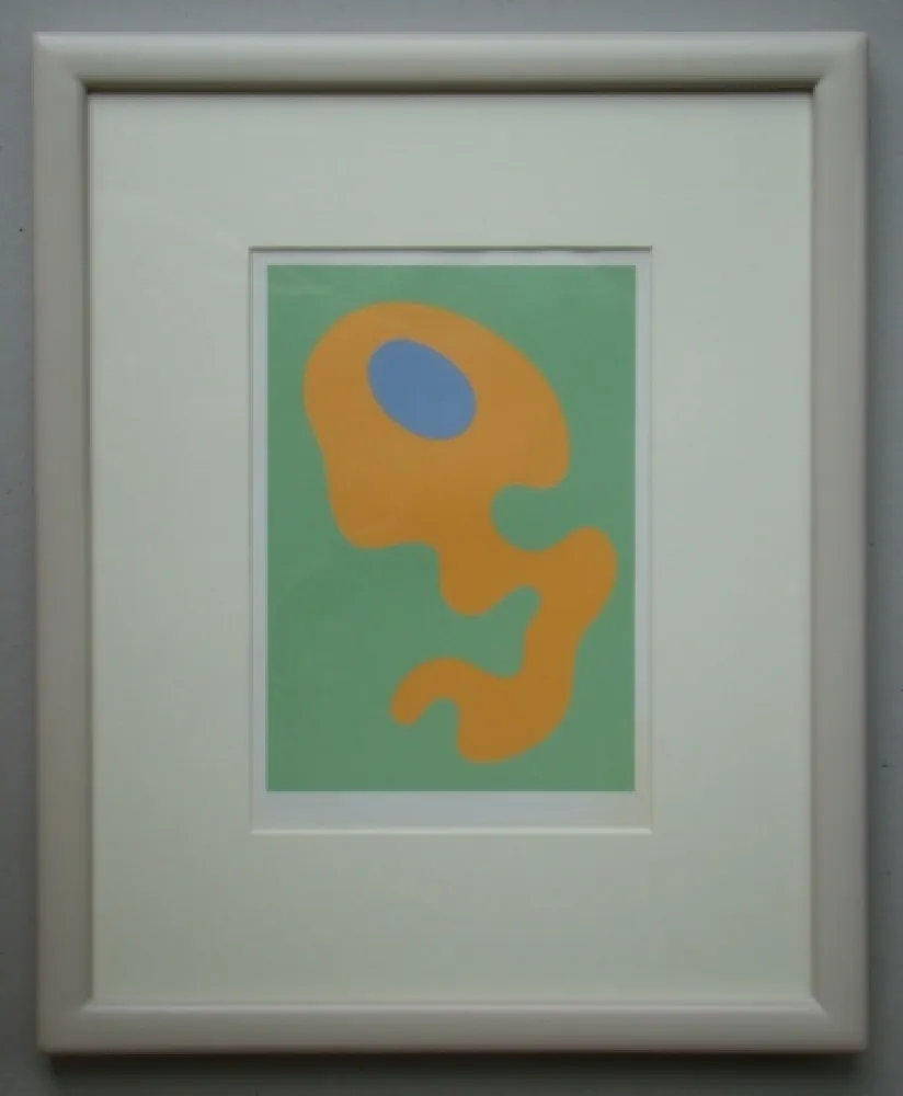 Lithograph Arp - Wolkengeschöpf