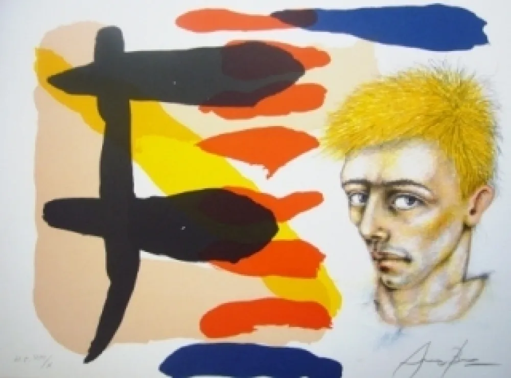 Lithograph Arranz-Bravo - Sans titre