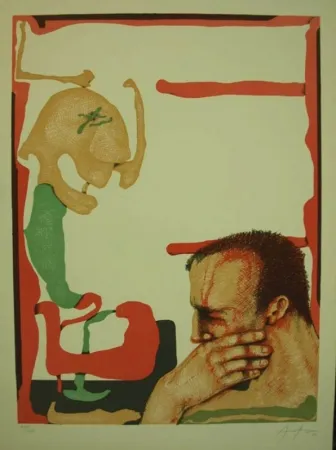 Lithograph Arranz-Bravo - S/T