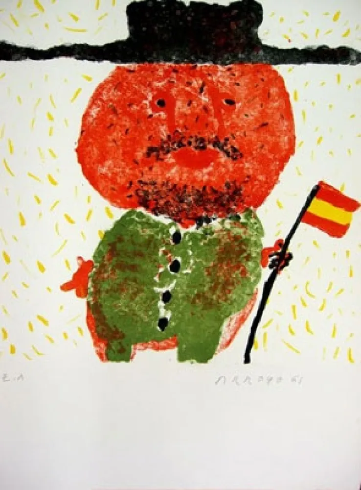 Lithograph Arroyo - FRANCO