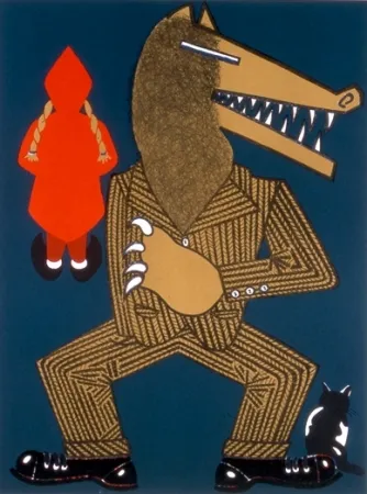 Lithograph Arroyo - Petit chaperon rouge