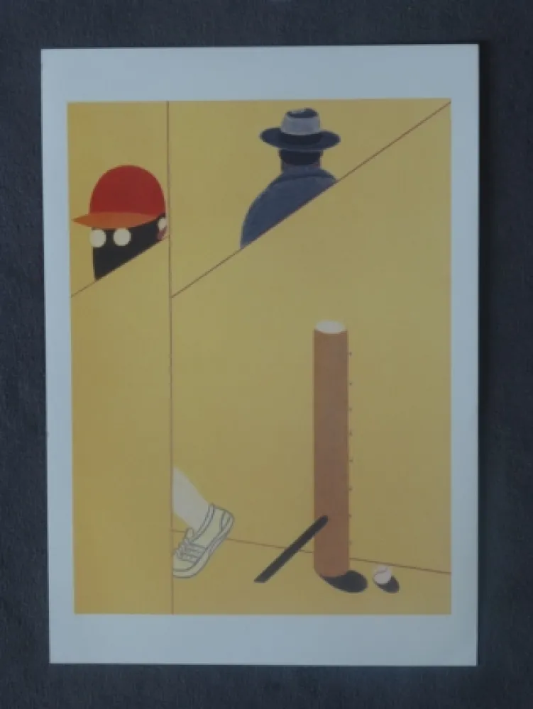 Lithograph Arroyo - Tennis