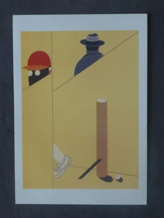 Lithograph Arroyo - Tennis