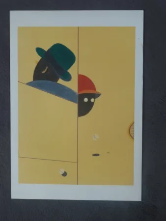 Lithograph Arroyo - Tennis