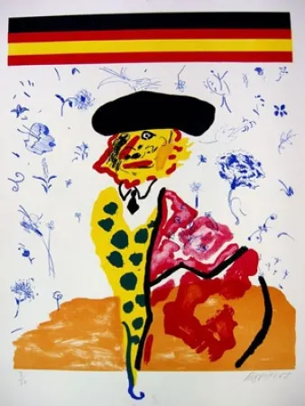 Lithograph Arroyo - TORERO