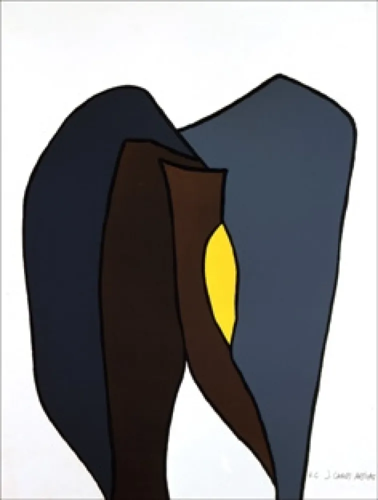 Lithograph Artigas - Carie royale