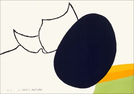 Lithograph Artigas - Eléments pour un dossier de police