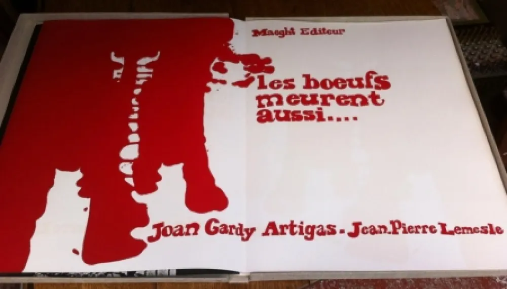 Illustrated Book Artigas - Les boeufs meurent aussi