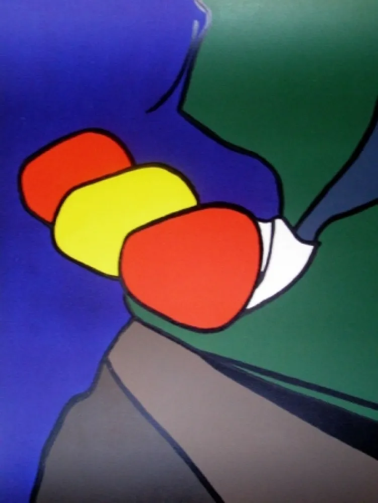 Lithograph Artigas - LOS INSEPARABLES