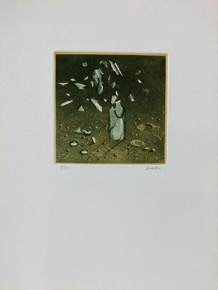 Aquatint Asada - Composition, ca.