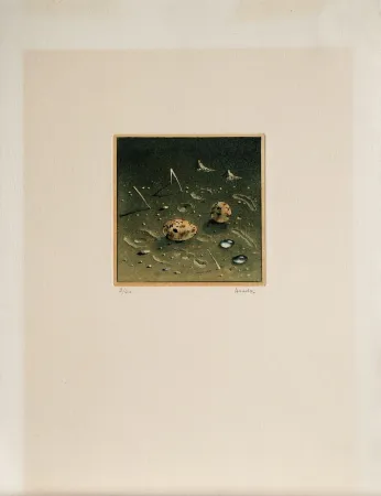 Aquatint Asada - Composition, ca.