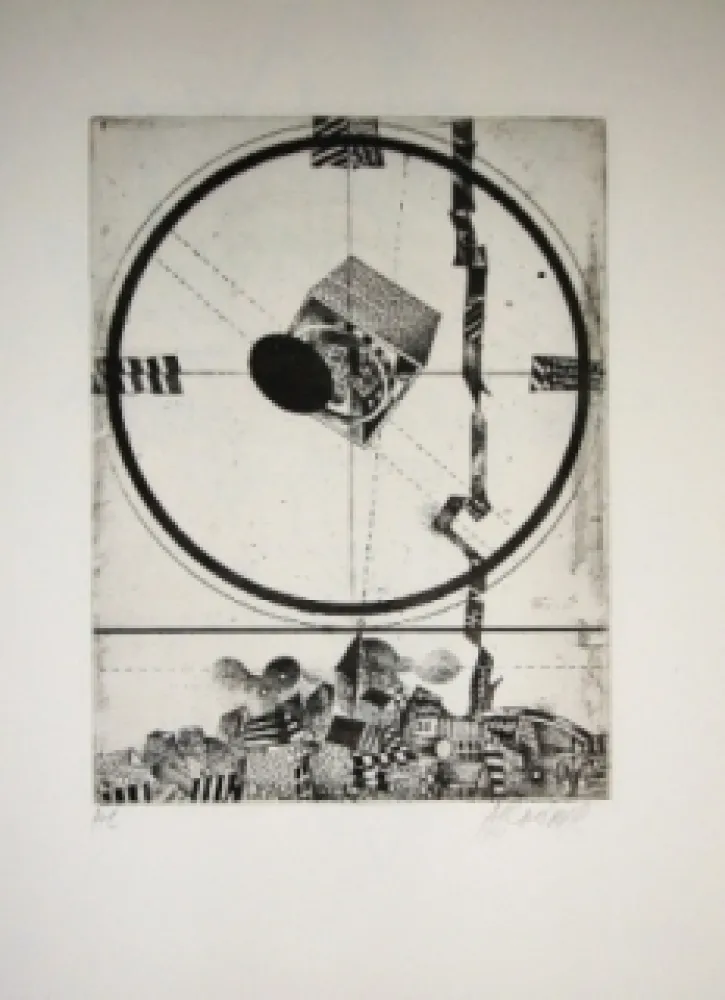 Drypoint Assadour - Sans titre