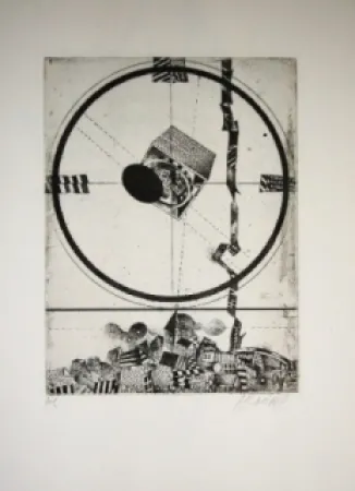 Drypoint Assadour - Sans titre