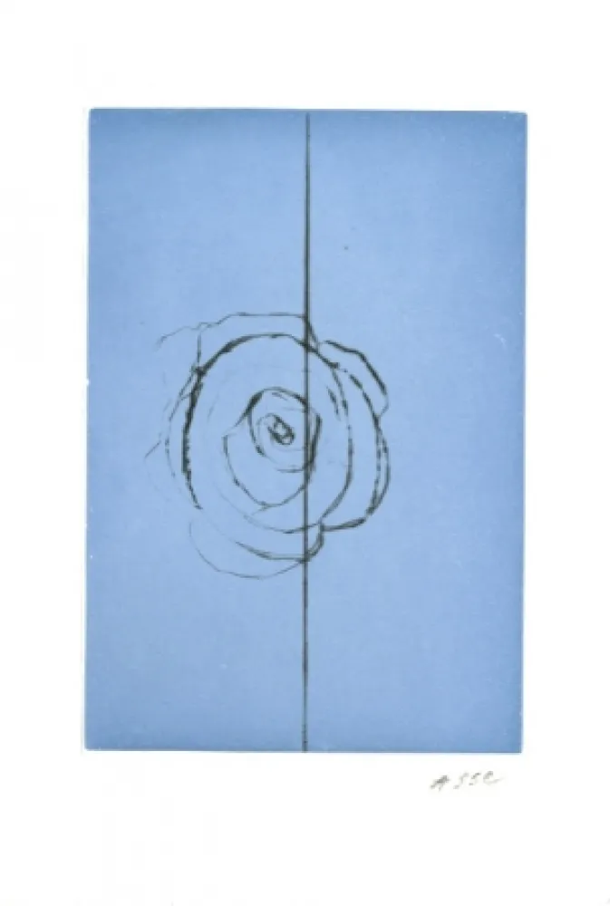 Etching And Aquatint Asse - La fabrique des fleurs